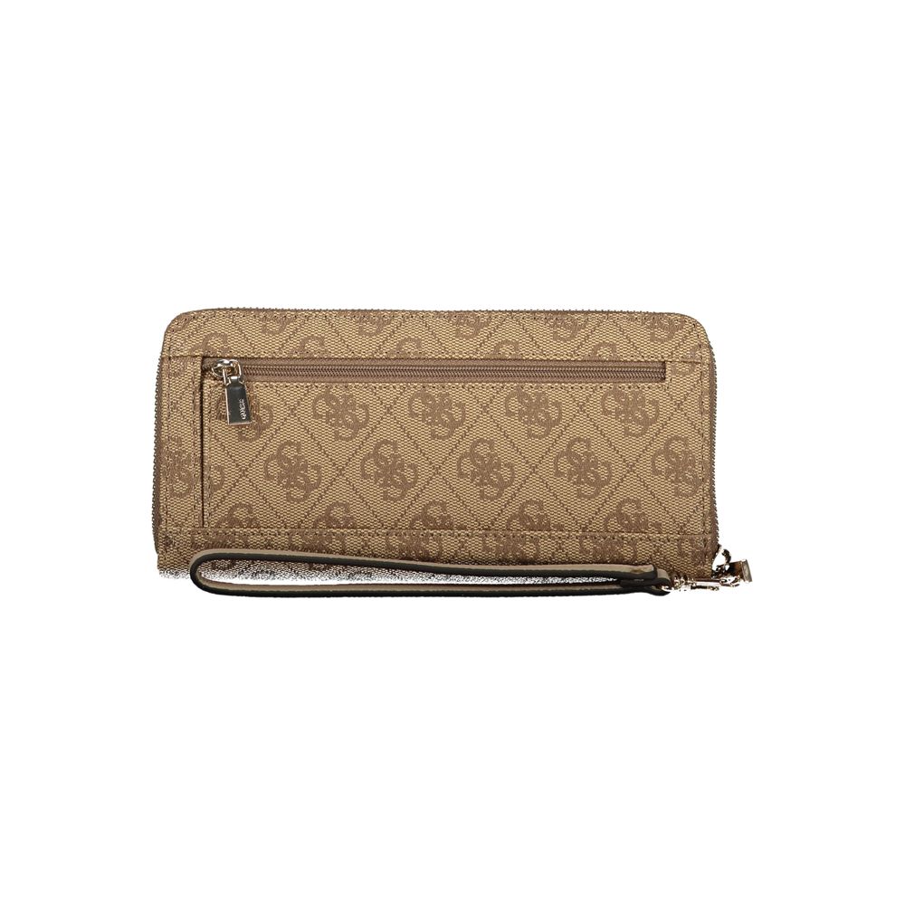 Guess Jeans Beige Polyurethane Women Wallet