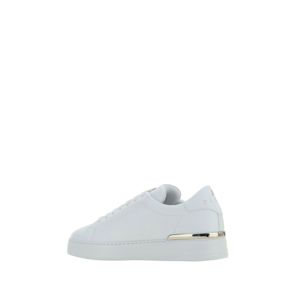 Philipp Plein White Rubber Low Top Sneakers