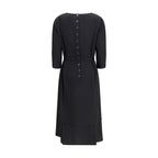 Prada Black Wool Casual Dress