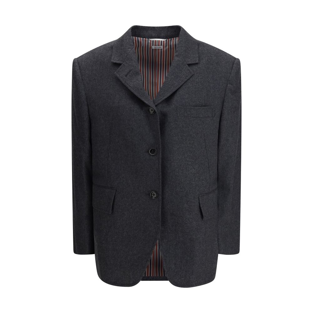 Thom Browne Gray Wool Clothing