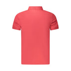 Timberland Red Cotton Men Polo Shirt