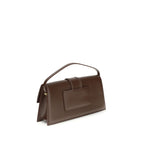 Jacquemus Brown Calf Leather Bos Taurus Shoulder Bag