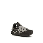 Moncler x Rick Owens Brown Rubber Athletic Sneakers