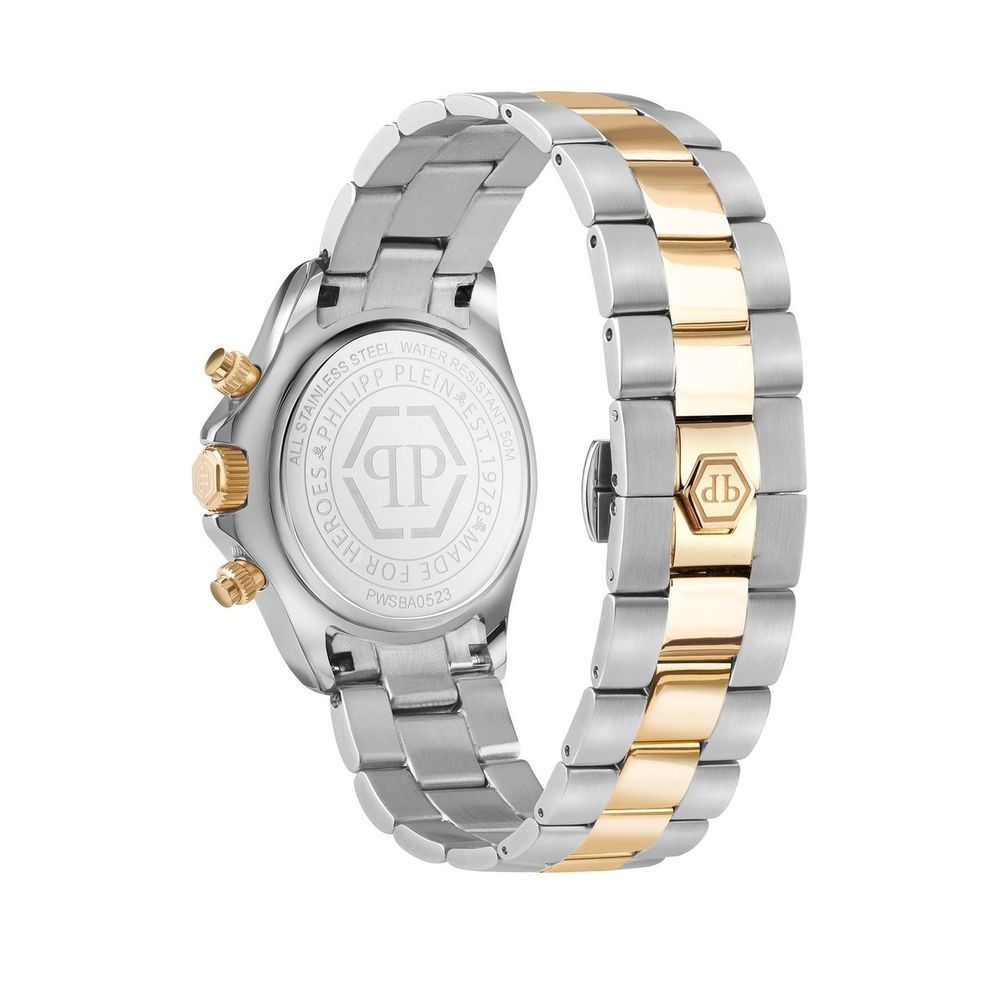 Philipp Plein Gold Stainless Steel Bracelet Watch