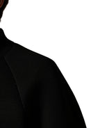 Dolce & Gabbana Men Black Nylon Full Zip Bomber Jacket