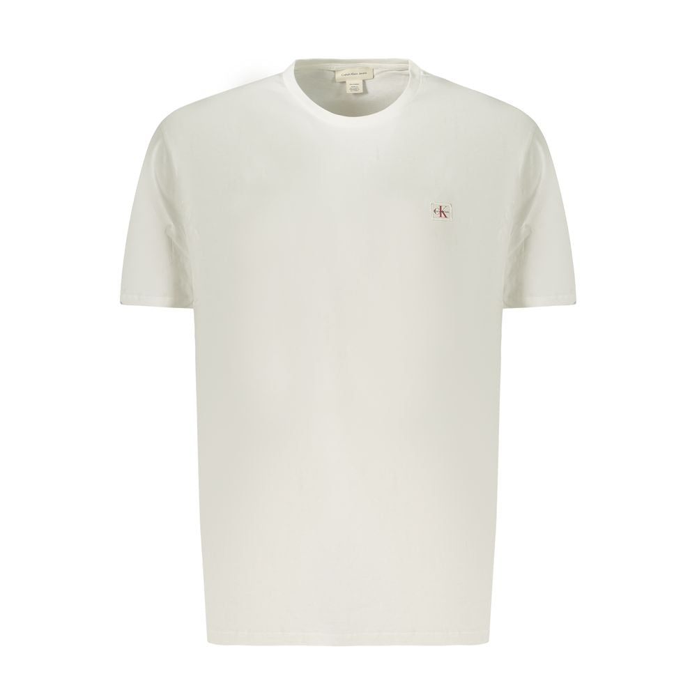 Calvin Klein White Cotton T-Shirt